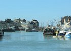 IMG 9000  Le port de pêche est géré par la chambre de commerce et d&#39;industrie de Caen. C&#39;est le septième port de pêche de France et le premier de Basse-Normandie. La criée, l&#39;une des plus modernes de France, vend chaque année 11 000 tonnes de poisson, dont 42 % destinés à l&#39;exportation11.